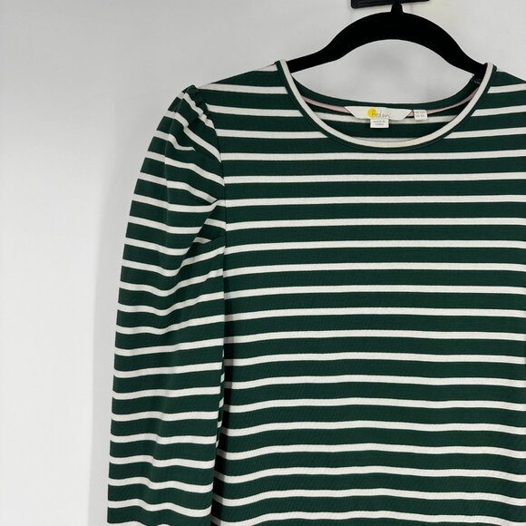 Boden Green and White Striped Dress - Picture 3 of 8